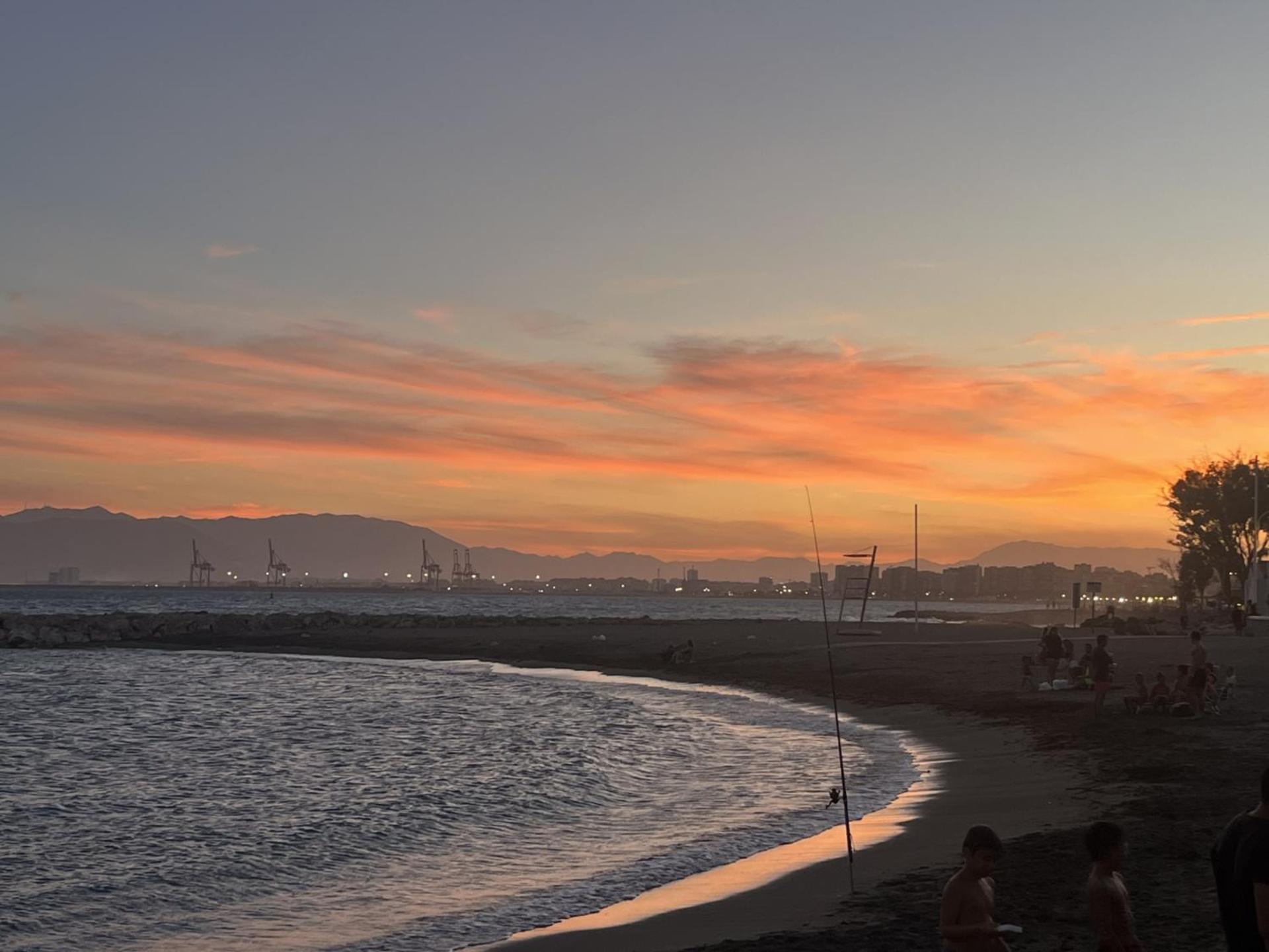 Apartmán La Casa De La Playa Màlaga Exteriér fotografie